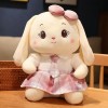 LfrAnk Mignon Lapin poupée Peluche Lapin Mignon Oreiller de Couchage Jouet en Peluche Enfants Cadeau d’Anniversaire Cadeau de