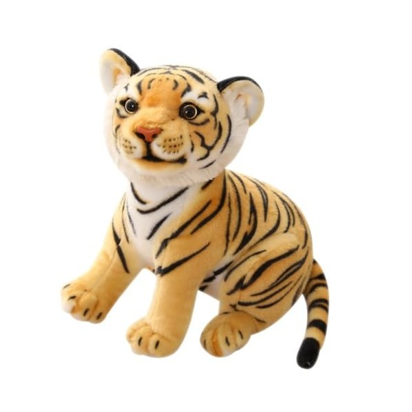 SNUFF Jouet en Peluche Mignon Petit Tigre poupée Assis Dessin animé Petit Tigre Ornement Tigre poupée en Peluche Jouet Cadeau