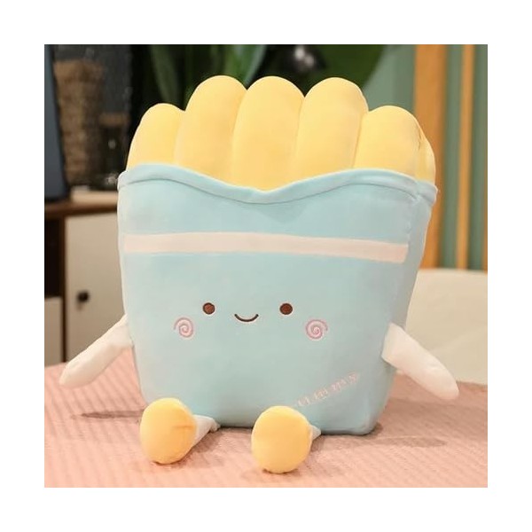 KiLoom Bande dessinée Frites en Peluche Jouet poupée Oreiller canapé Coussin décoration de la Maison Cadeau Fille Anniversair