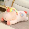 SaruEL Nouveau Arc-en-Ciel Grand Oreiller Animal Peluche Poupée Anniversaire Cadeau Créatif Enfants Jouets Cadeau D’Anniversa