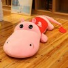 Nouveau Mignon Grand Hippopotame Oreiller Classique Grand Hippopotame Poupée Cadeau D’Anniversaire Peluche Jouet Cadeau De No