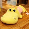 Nouveau Mignon Grand Hippopotame Oreiller Classique Grand Hippopotame Poupée Cadeau D’Anniversaire Peluche Jouet Cadeau De No