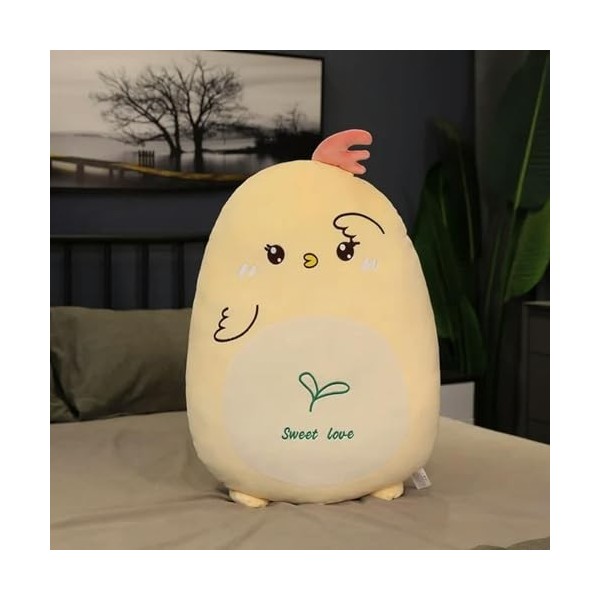 NOpinz Super Doux Lapin Poulet Dinosaure Chat Vache Oreiller en Peluche Dessin Animé Animal en Peluche Poupée Oreiller De Cou