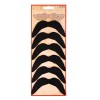 HD Novelty Lot de 6 fausses moustaches autocollantes pour homme - Pour une variété de costumes et de déguisements de théâtre 