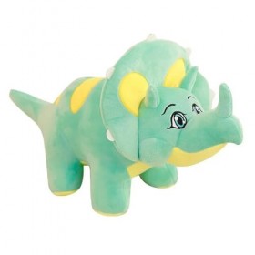 LfrAnk Kawaii Grande Taille tricératops Dinosaure Jouet en Peluche Mignon Dessin animé Animal poupée Enfants Cadeau d’Anniver