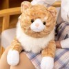 Ermano Peluche 60cm Imitation Mignon Chiot Peluche Jouet Animaux en Peluche Doux Oreiller poupée Jouet Cadeau pour Les Filles