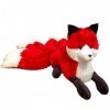 Ermano Peluche 58cm Cartoon Neuf Queue Renard poupée Enfant Peluche Jouet Coussin Animal Cadeau de Remplissage