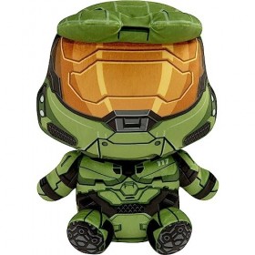 Club Mocchi Mocchi TOMY - Peluche Halo Master Chief Mega 38 cm- Peluches Halo à collectionner - Jouets sous licence officiell