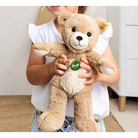 Steiff Bear Teddies for Tomorrow Ours Teddy Tom, 023033, Cappuccino, 30 cm