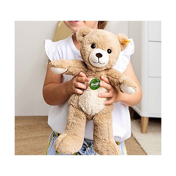 Steiff Bear Teddies for Tomorrow Ours Teddy Tom, 023033, Cappuccino, 30 cm