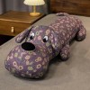 Mignon Chiot en Peluche Jouet Créatif Couché Chien Doux Poupée Bande Dessinée Lit Canapé Oreiller Coussin Poupée Chambre Déco