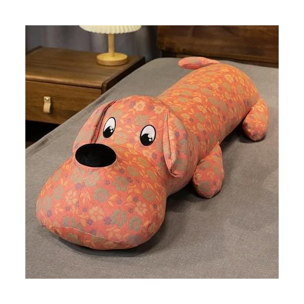 Mignon Chiot en Peluche Jouet Créatif Couché Chien Doux Poupée Bande Dessinée Lit Canapé Oreiller Coussin Poupée Chambre Déco