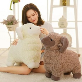SaruEL Peluche Mouton Jouets Peluche Animaux Agneau Chèvre Poupée Jouets Enfants Cadeaux Home Decor Artisanat Anniversaire Ca