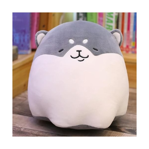 LfrAnk Mignon Shiba Inu Chien en Peluche Poupée en Peluche Animal Chiot Peluche Jouet Doux Oreiller Canapé Coussin Enfants An