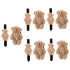 Totority 10 Pièces Anneau De Claque dours en Peluche Jouets De Bracelet pour Enfants Bracelets De Claque pour Enfants Cadeau