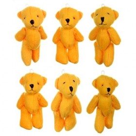 New mignon et Doudou Petit Ours en peluche Orange X 43 – Cadeau danniversaire de Noël
