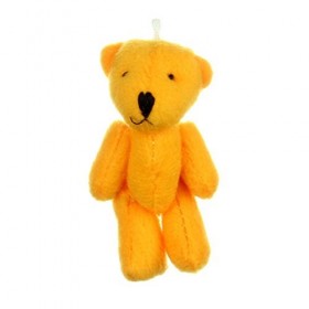 New mignon et Doudou Petit Ours en peluche Orange X 43&nbsp;–&nbsp;Cadeau danniversaire de Noël