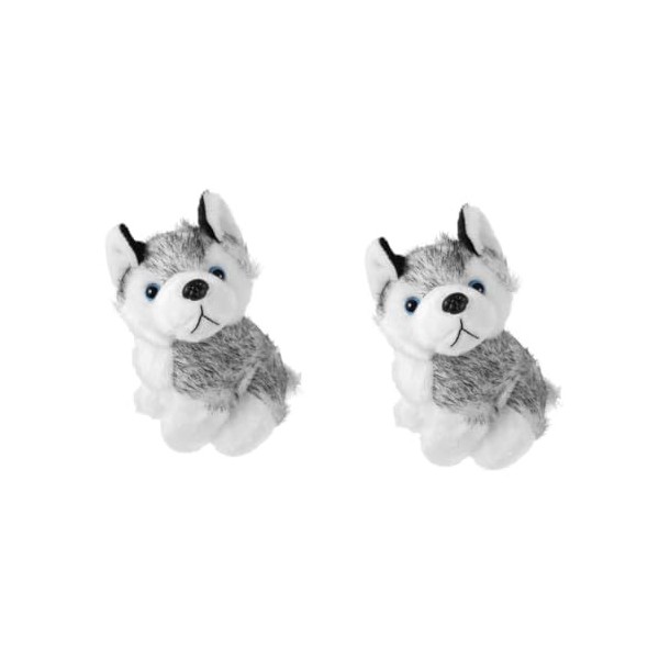 ibasenice 3 Pièces Poupée Animaux en Peluche Jouet en Peluche pour Chien Ours Polaire Jouets en Peluche pour Chiots Chien en 