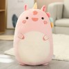 Petits Animaux Jouets en Peluche Dragon Cochon Lapin Chien Husky poupée Oreiller Dessin animé Jouets en Peluche 80cm 3