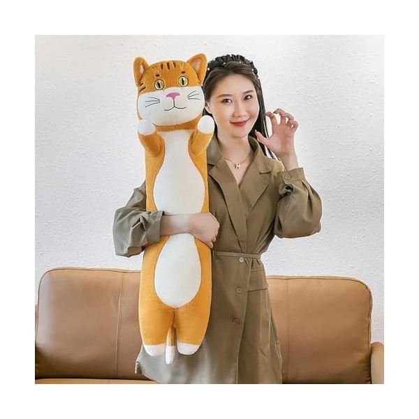 Haute Qualité Peluche Jouets Animal Chat Mignon Créatif en Peluche Jouets Bureau Pause Sieste Oreiller en Peluche Cadeau Poup