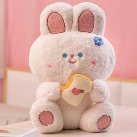 SaruEL Kawaii Peluche Jouets Lapin Poupées Enfants Filles Cadeau D’Anniversaire Jouets Enfants Jouets Cadeaux De Noël 55cm 2