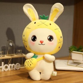 SaruEL Kawaii Sac à Dos Fruit Lapin Peluche poupée Enfants Cadeau Cadeau d’Anniversaire Cadeau de Noël 80cm 4
