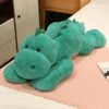 SaruEL Super Doux Dinosaure Oreillers Poupées Animaux Cochon Ours Husky Chien en Peluche Oreiller Dessin Animé Lit Canapé Cou