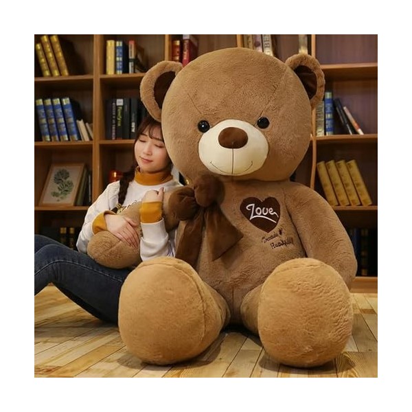 LfrAnk Ours en Peluche Ours Animal Ours en Peluche poupée d’Anniversaire de la Saint-Valentin Cadeau de Noël Cadeau de Noël 1