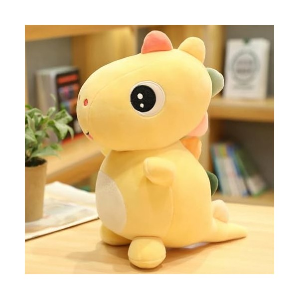 Mignon Dinosaure coloré Jouet en Peluche Mignon Animal Dragon Oreiller poupée en Peluche Enfants Fille Cadeaux 60cm 3
