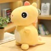 Mignon Dinosaure coloré Jouet en Peluche Mignon Animal Dragon Oreiller poupée en Peluche Enfants Fille Cadeaux 60cm 3