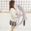 EacTEL Jouets en Peluche Dauphin Peluche Animal Oreiller Super Doux Mer Animal Poupée Garçon Fille Tapis De Couchage Cadeau A