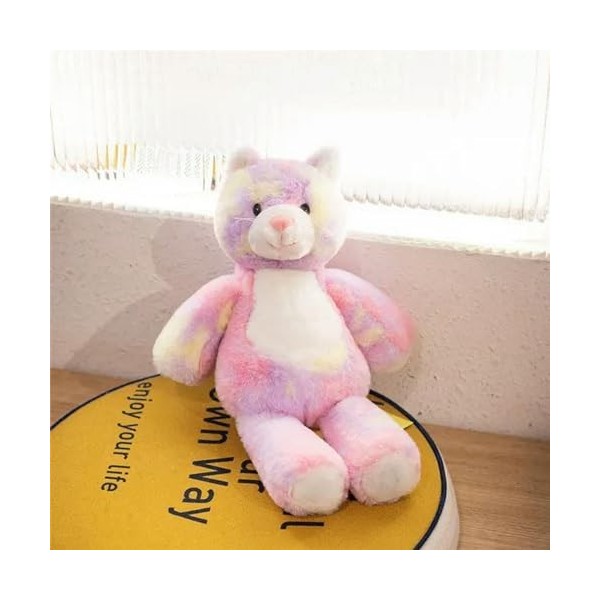 NOpinz Poupée en Peluche Animal coloré Lapin Mignon Panda Peluche Dessin animé Jouet décor à la Maison de Haute qualité Enfan