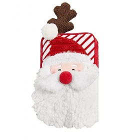 Mud Pie Childrens Christmas Santa Phone Plush Gift Set