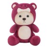 Ours en Peluche, Fraise Ours en Peluche Collection PP Coton Mignon en Peluche, Doux Dessin Animé Animal en Peluche, Cadeau po