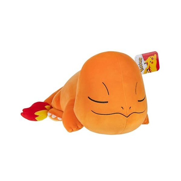 PoKéMoN PKW3883-45 cm Peluche endormie – Glumanda en Peluche Officielle