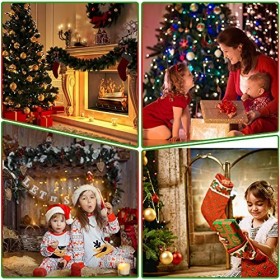 Toyvian 3 Pièces Ornement De Poupée De Noël Poupée du Père Noël Figurine De Collection Poupée en Peluche Poupée Bonhomme De N