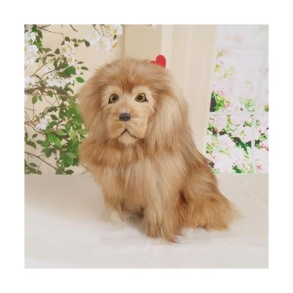 Counyball GaYouny Simulation Peluche Jouet peluté Jouets Doux Jouets Animal Animal simulé Chien Animal Artisanat Maison décor