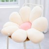 LfrAnk Coloré Marguerite Fleur Peluche Oreiller Jouet Dessin animé Plante en Peluche poupée Chaise Coussin canapé pour Enfant