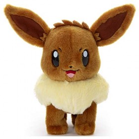 Takara Tomy Arts Pokémon Pokémon Kimi Ii no Itsukimi! Pokemon Gett, Peluche, Évoli, Hauteur env. 21 cm