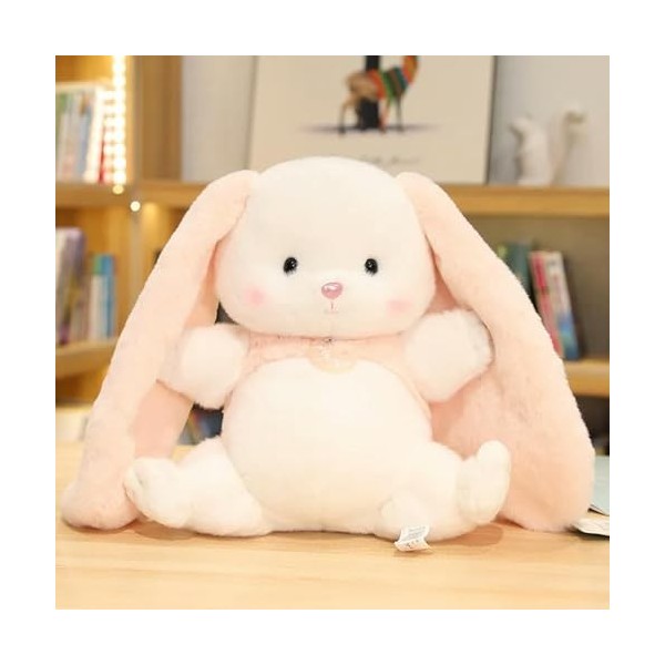 NOpinz Longues Oreilles Coloré Peluche Lapin Peluche Jouet Kawaii Peluche Animal Lapin Poupée Câlin Oreiller Enfants Annivers