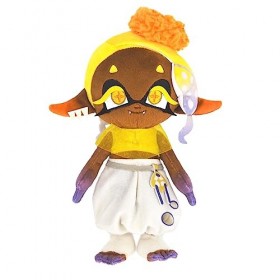 Sanei Boeki Splatoon 3 Peluche en peluche All Star Collection Frye Angie Muri Utsuho Brunette S H22,5 cm SP46