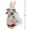 Zhongkaihua Made in Abyss Peluche Nanachi Anime Dessin animé mignon en peluche Cadeau de collection 34 cm