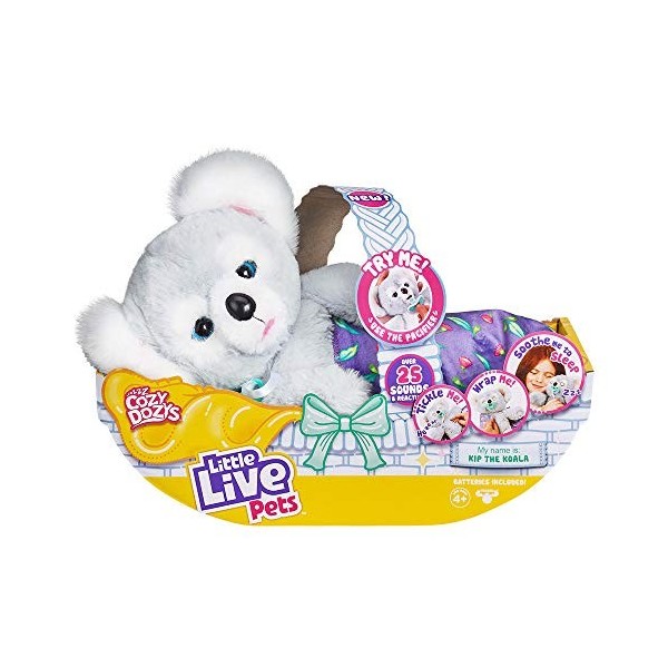 Little Live Pets 674 26233 EA Pets Cozy Dozy, Kip The Koala