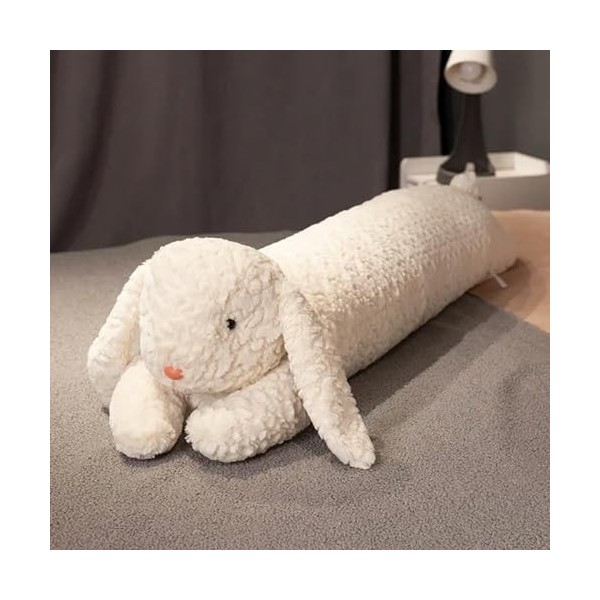 EacTEL Taille Géante Doux Long Oreiller Lapin Peluche Jouets Coussin Ours en Peluche Populaire Cadeaux D’Anniversaire Filles 