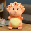 SaruEL Mignon Peluche Tricératops Dinosaure Peluche Jouet Dessin Animé Animal Dinosaure Oreiller Poupée Enfants Peluche Jouet