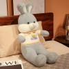 Peluche Dessin Animé Lapin en Peluche Jouet Teddy Bunny Poupée Petite Amie Fille Cadeau D’Anniversaire Peluche Jouet Enfants 