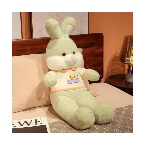 Peluche Dessin Animé Lapin en Peluche Jouet Teddy Bunny Poupée Petite Amie Fille Cadeau D’Anniversaire Peluche Jouet Enfants 