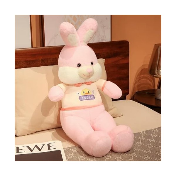 Peluche Dessin Animé Lapin en Peluche Jouet Teddy Bunny Poupée Petite Amie Fille Cadeau D’Anniversaire Peluche Jouet Enfants 