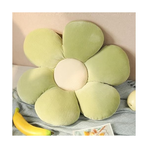 Grande Taille Peluche Tournesol Oreiller rempli Fleur siège Coussin Chaise décoré Mignon Cadeau 70cm 2