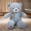 PaMut Nova Star Moon Ours en Peluche Jouet géant en Peluche Animal Anniversaire Saint Valentin Cadeau Oreiller Moelleux poupé